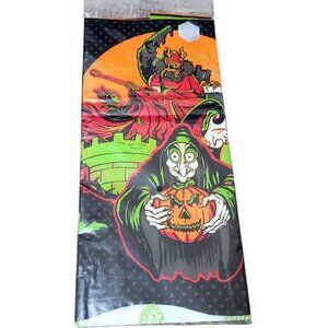 Disney Villains Haunted Halloween Party Decoration Plastic Tablecover 54 x 96‎